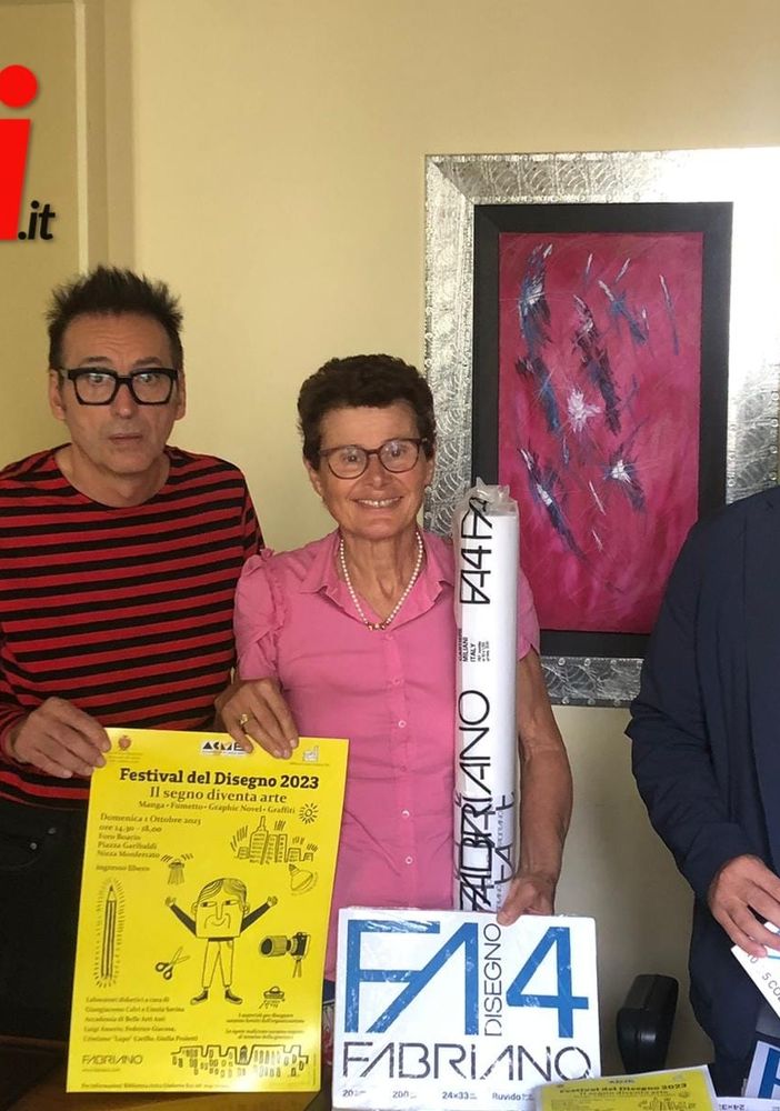 La presentazione a Nizza - Eugenio Carena, Ausilia Quaglia, Simone Nosenzo
