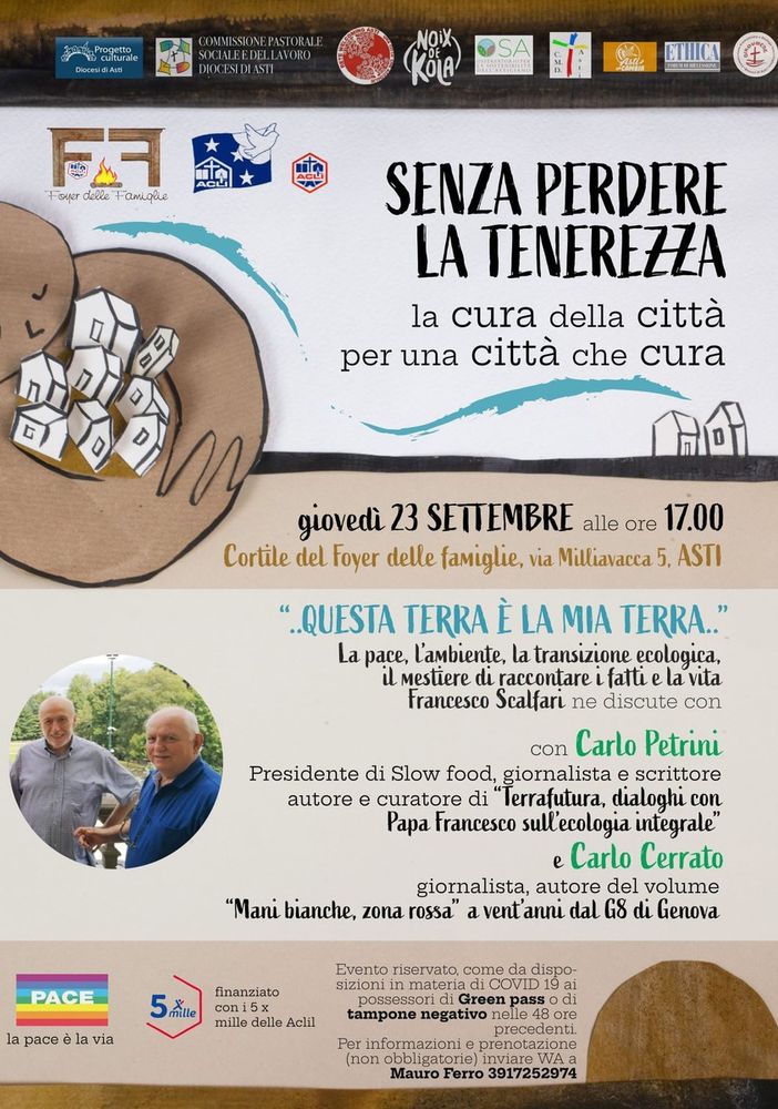 Locandine appuntamenti Acli per la &quot;Giornata di salvaguardia del creato&quot;