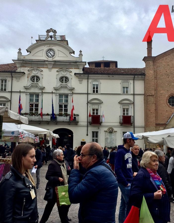 Una foto di una passata edizione della Fiera Carolingia