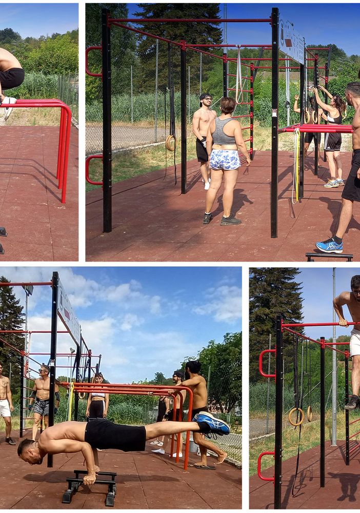 Due nuove strutture per ginnastica all'aria aperta a Accorneri e Viarigi