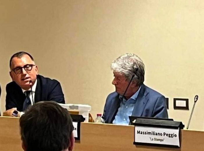 Un'immagine relativa l'incontro svoltosi presso il Polo Universitario