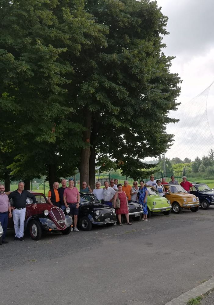 4° Memorial Renzo Delaude a Castelnuovo Belbo organizzato dalla Fiat Club 500 Alessandria