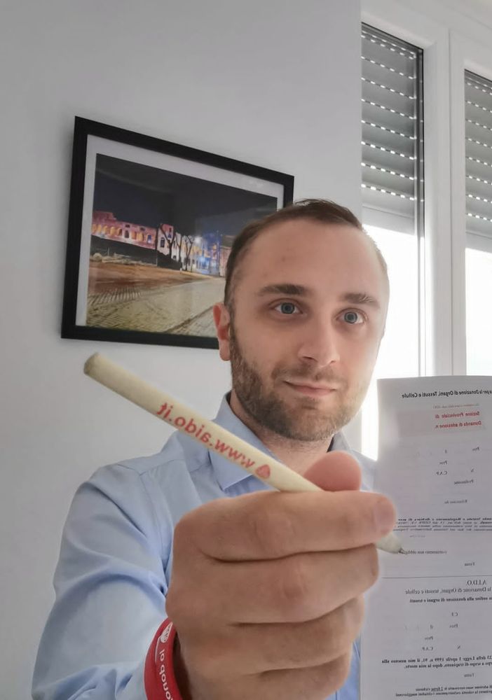 Fabio Arossa, Presidente emerito di Aido Gruppo Comunale di Canelli, attualmente vicepresidente Vicario Aido Regione Piemonte