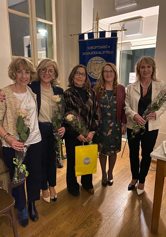 Il Soroptimist di Asti ha festeggiato l'8 marzo con l'ingresso di 4 nuove socie