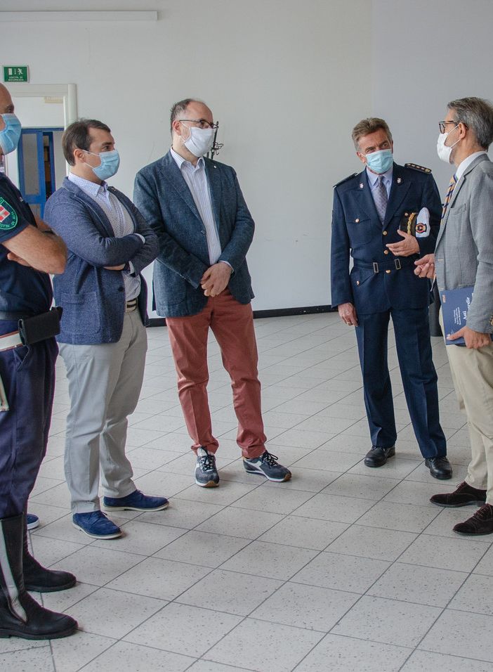 Visita del questore al Comando di Polizia Municipale della Città di Asti