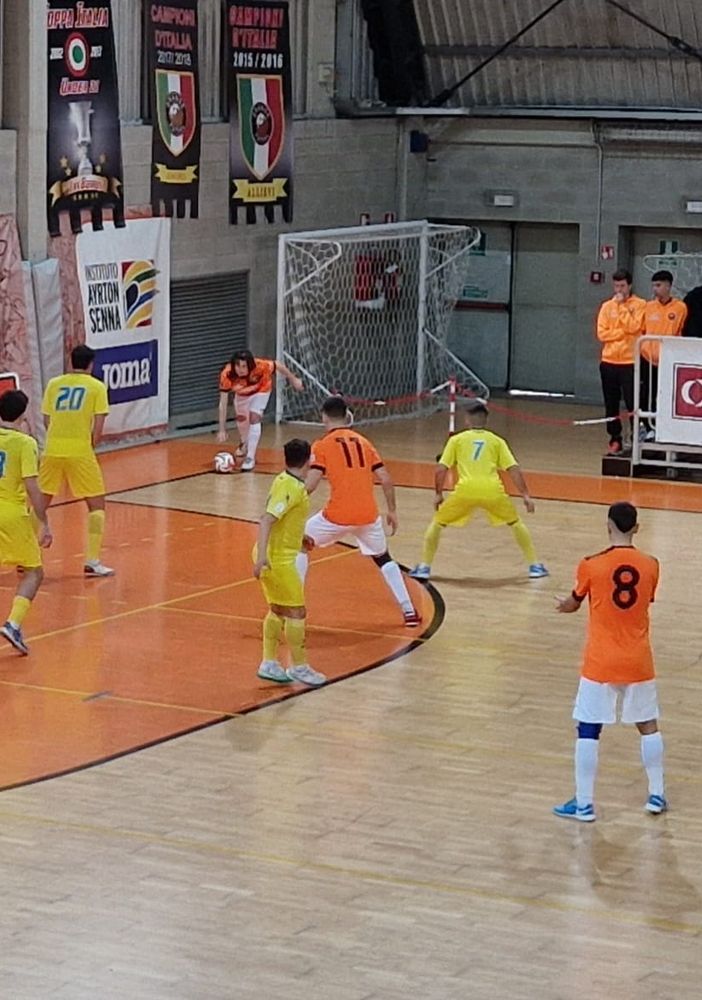 Futsal: nuovo pareggio per l'Orange al Palabrumar di Asti