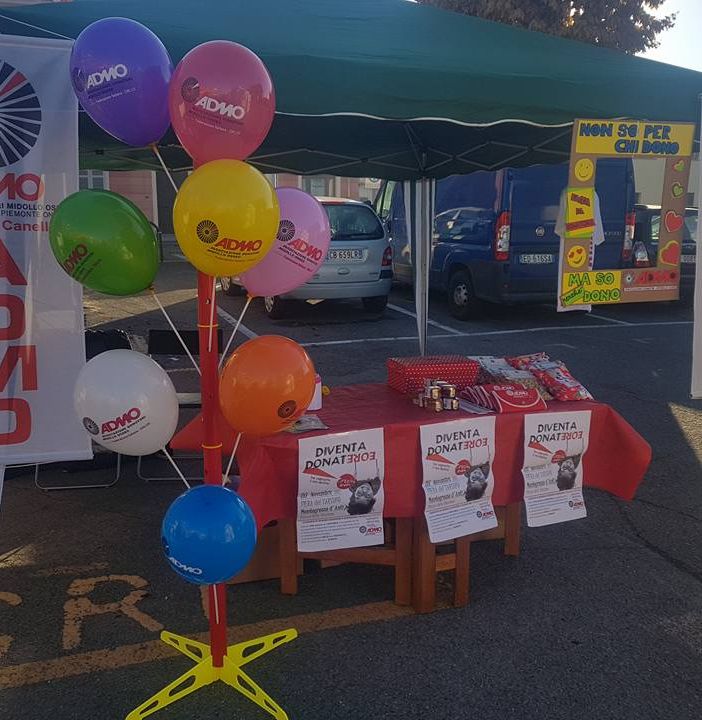 Canelli, il gazebo dell'Admo che sarà intitolato ad Alessandro Panno
