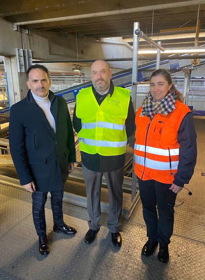 L'assessore Giacomini in visita a Gaia nei giorni scorsi