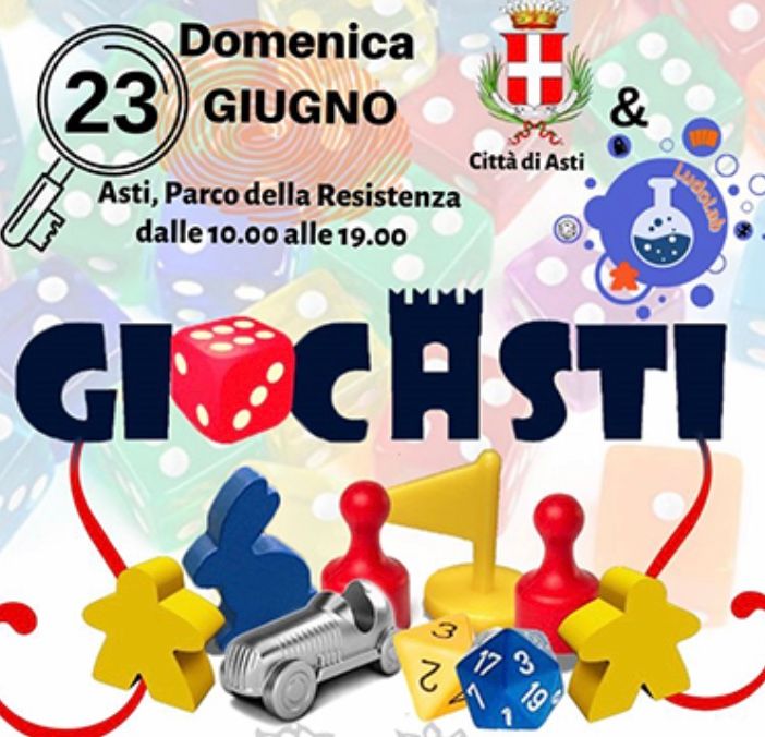 Al Parco della Resistenza, torna GiocAsti per conoscere il &quot;gioco da tavolo&quot;