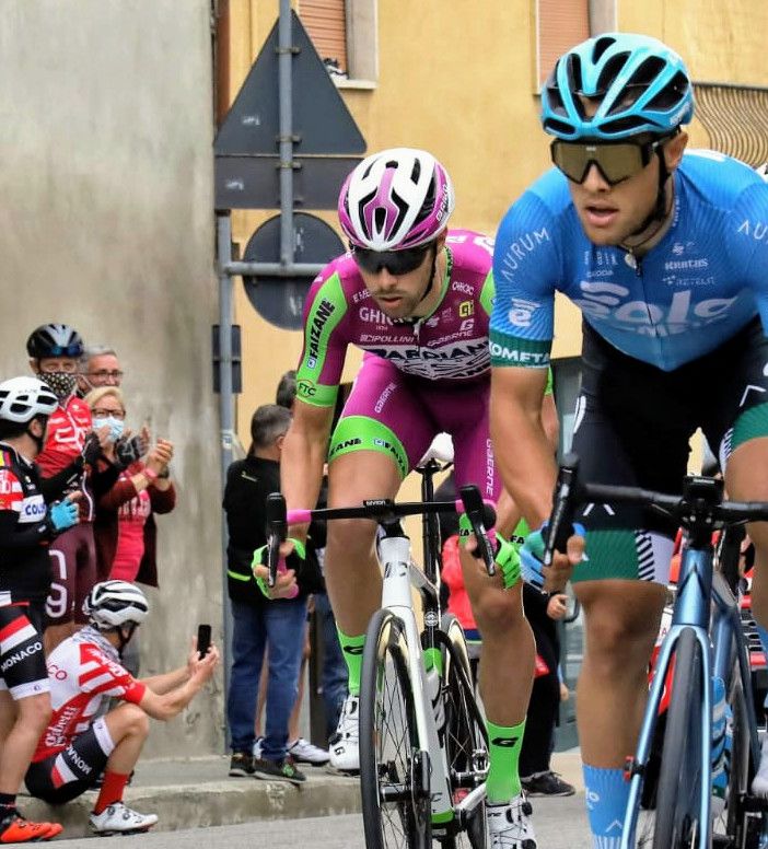 Il passaggio del Gra Premio Montagna a Montechiaro