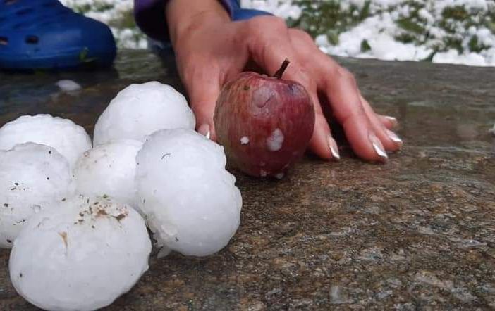 Violenta grandinata in Piemonte, nell'Astigiano coinvolte soprattutto Motta di Costigliole e Moncalvo