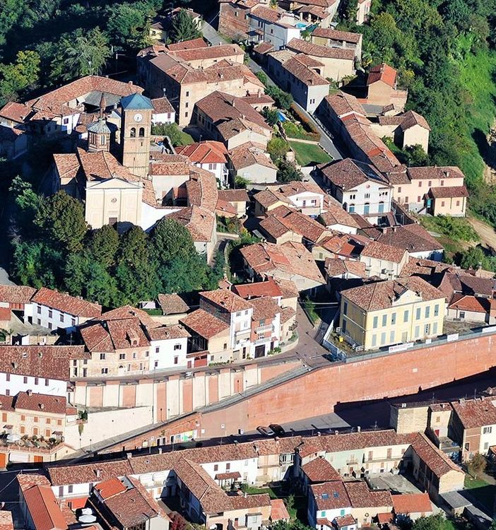 Una veduta di Grazzano Badoglio