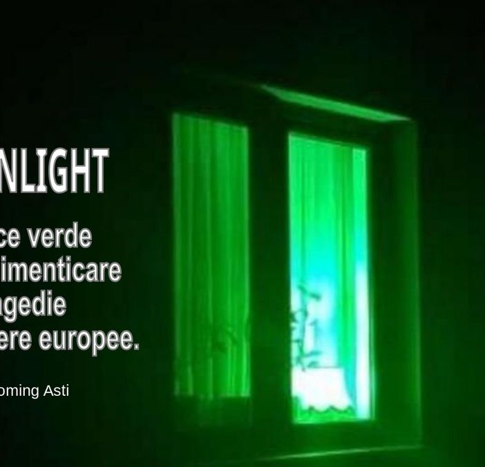 Anche ad Asti si accendono luci verdi per non dimenticare le tragedie sulle frontiere europee