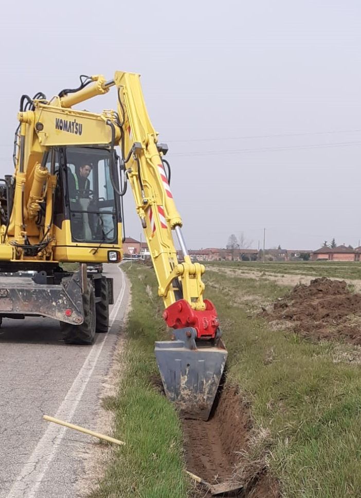 Al via i lavori di manutenzione di fossi e banchine in provincia di Asti
