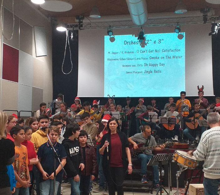 Per la scuola Alfieri di San Damiano, indirizzo musicale, saggio natalizio