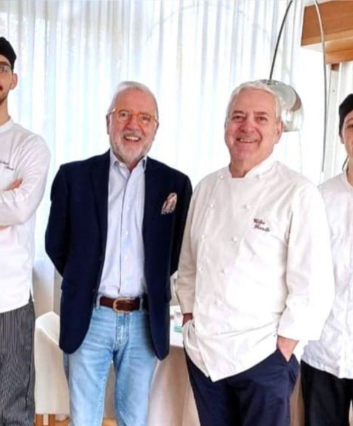 I fratelli Roberto e Walter Ferretto con le due nuove &quot;leve&quot;: Gabriele Bianco e Chiara Pelosi