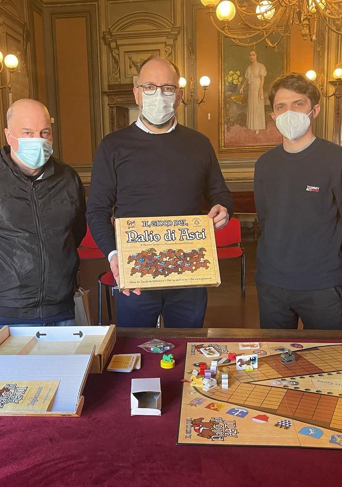 Il Gioco del Palio arriva in Comune ad Asti