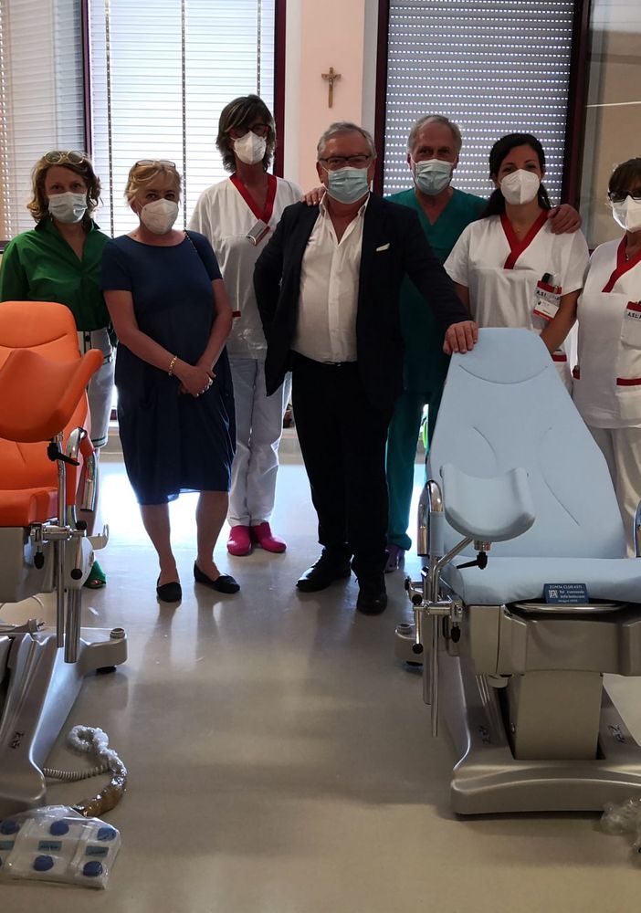 Lo Zonta Club di Asti dona due poltrone ginecologiche di ultima generazione al Cardinal Massaia
