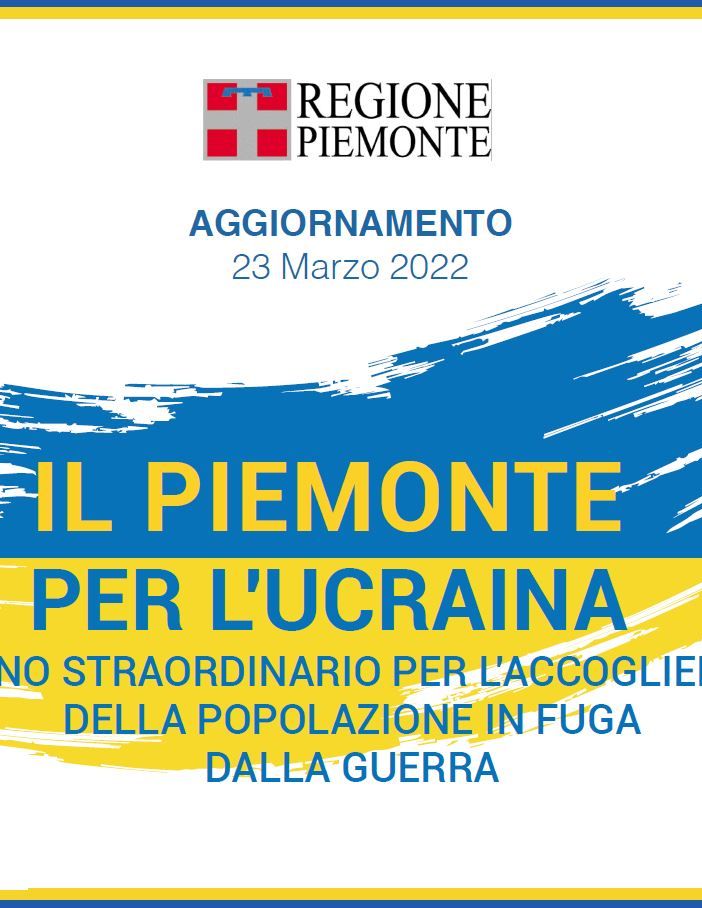 Il Piemonte per l'Ucraina. Ad Asti accolte 372 persone