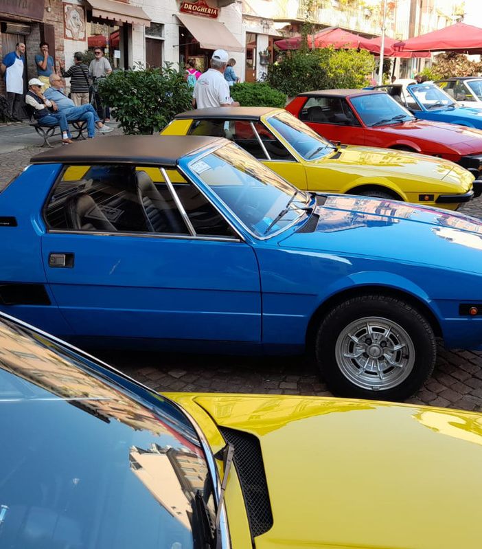 Pubblico ed emozioni a Moncalvo per il Raduno delle X1/9