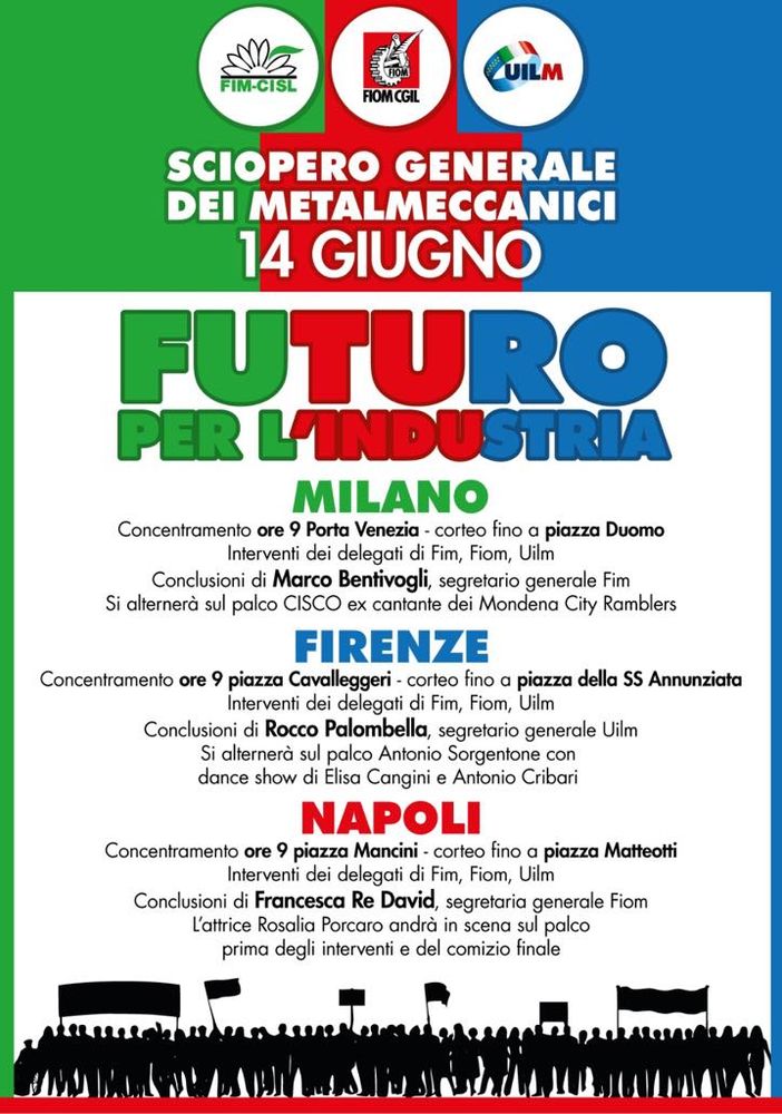 Pafundi: ecco perché venerdì i metalmeccanici scenderanno in piazza