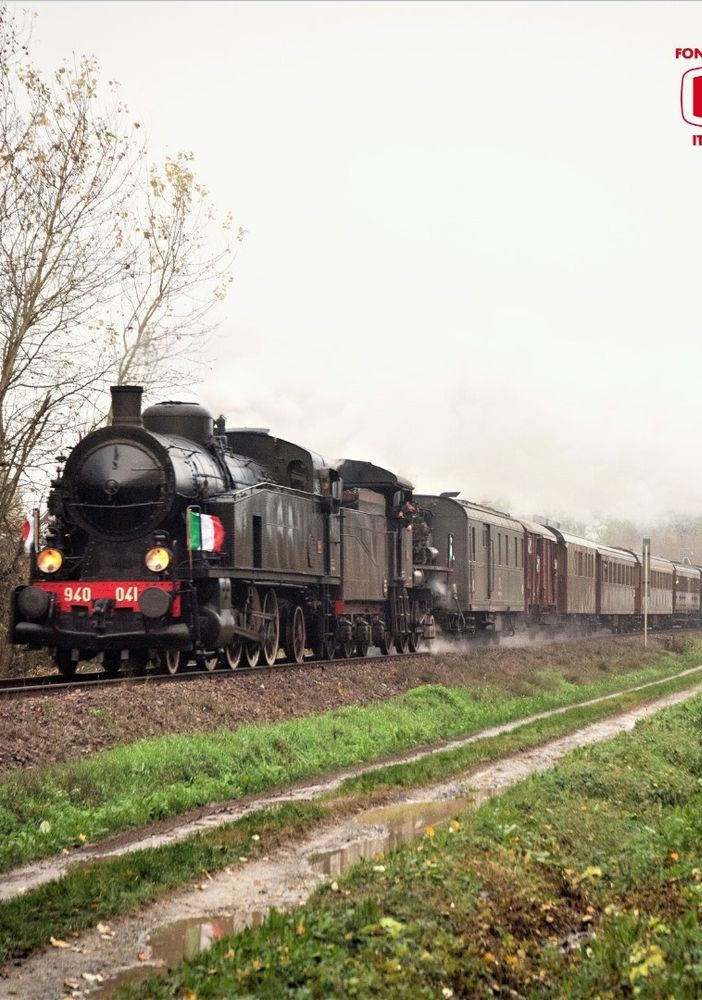 Immagine, tratta dalla pagina Facebook della Fondazione FS, non specificamente correlata al treno citato nell'articolo