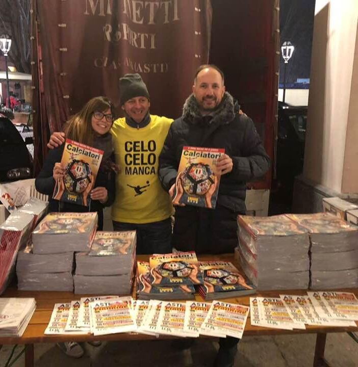 Sabato Asti dedicherà un appuntamento alle mitiche figurine dei calciatori