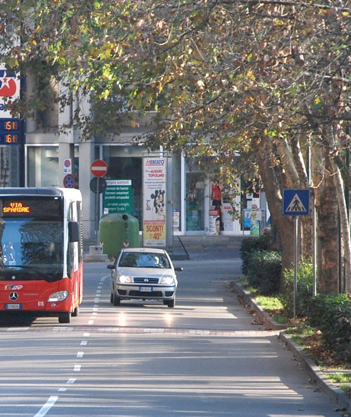 Un mezzo della Linea B