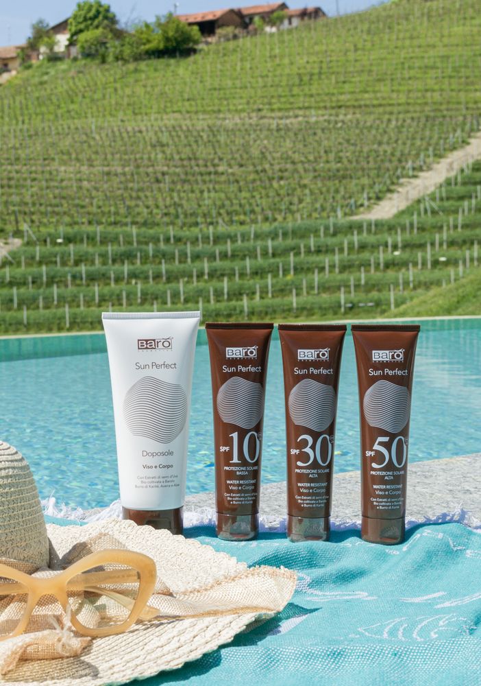 Barò Cosmetics® presenta la nuova linea di solari viso e corpo Sun Perfect