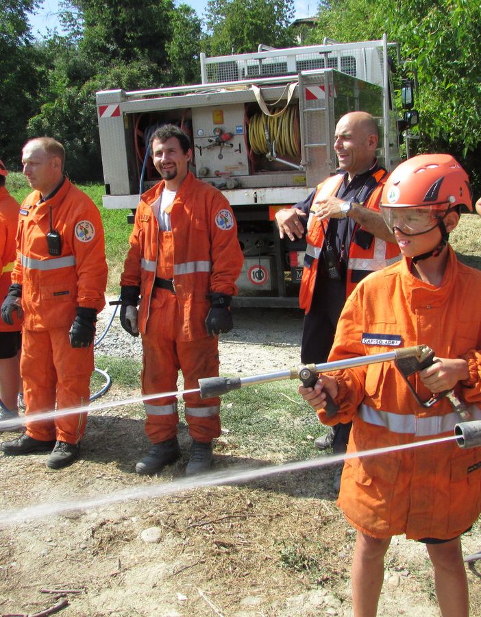 “Anch’io sono la protezione civile” grazie al campo scuola degli Alpini
