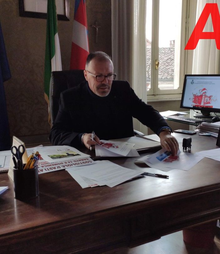 Il sindaco Cavallero