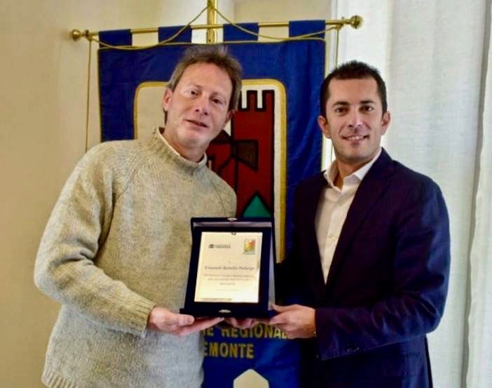 Passaggio di consegne tra Emanuele Ramella e Marco Gabusi (a destra)