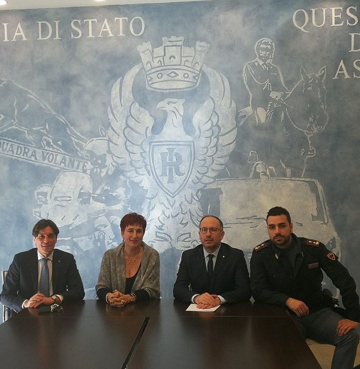 Un momento della conferenza stampa i presentazione