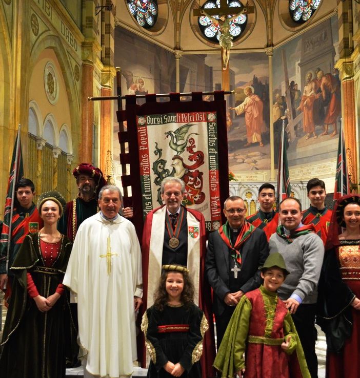 Partecipata messa celebrativa per i 90 anni della Chiesa di San Pietro