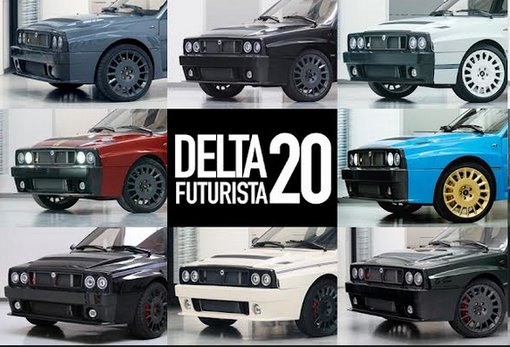 Podium Advanced Technologies di Pont Saint Martin ha completato la ventesima Lancia Delta Futurista