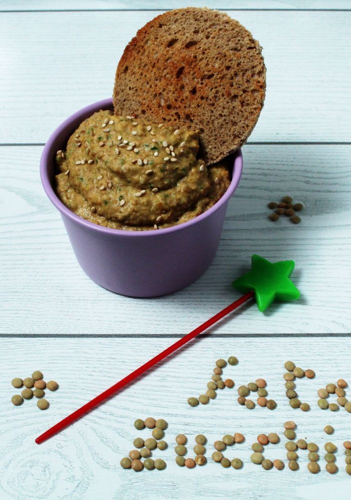 Felici &amp; Veloci, la nuova ricetta di Fata Zucchina: 'hummus di lenticchie'