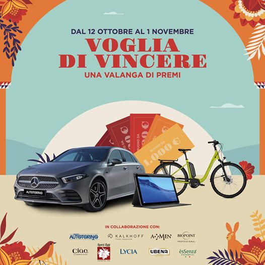 A Mondovicino Shopping Center e nei 27 Centri Commerciali Igd SiiQ c’è “VOGLIA DI VINCERE”