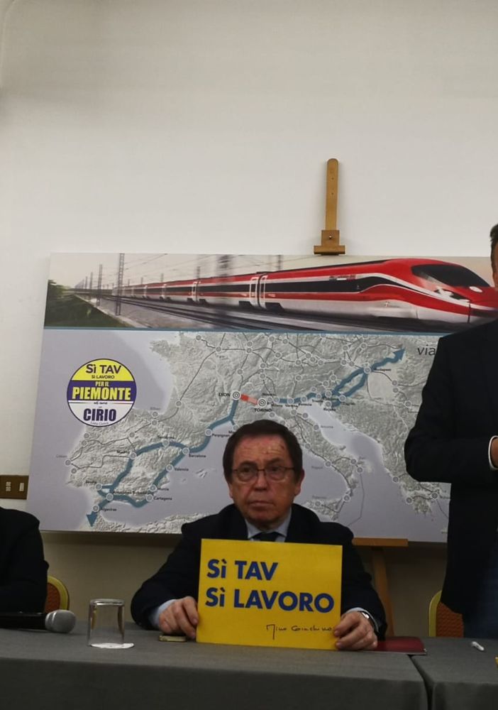 Regionali, Cirio:&quot;Tutti i nostri candidati firmeranno impegno sì Tav e Asti-Cuneo&quot;