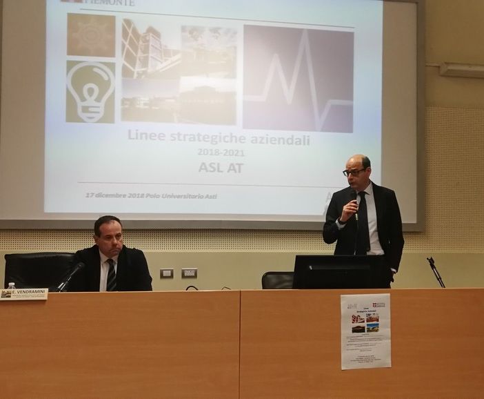 Mario Alparone e il prof. Vendramini