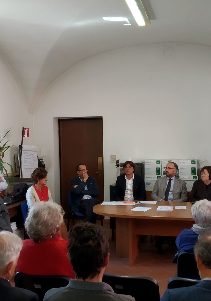 Un momento del convegno di questa mattina