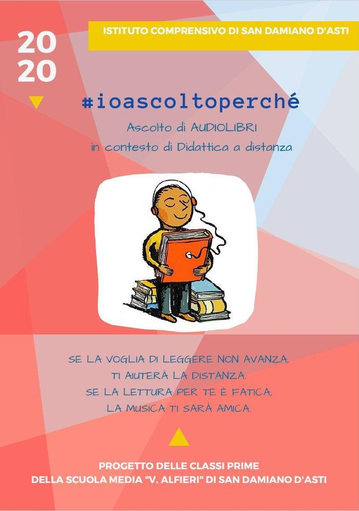 Coronavirus e didattica a distanza: al via a San Damiano l’iniziativa #ioascoltoperché