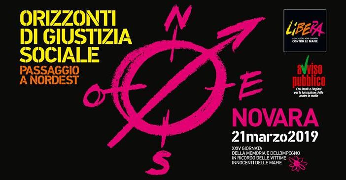 Il manifesto della manifestazione regionale, in programma a Novara