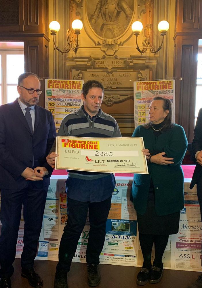 La cerimonia di consegna