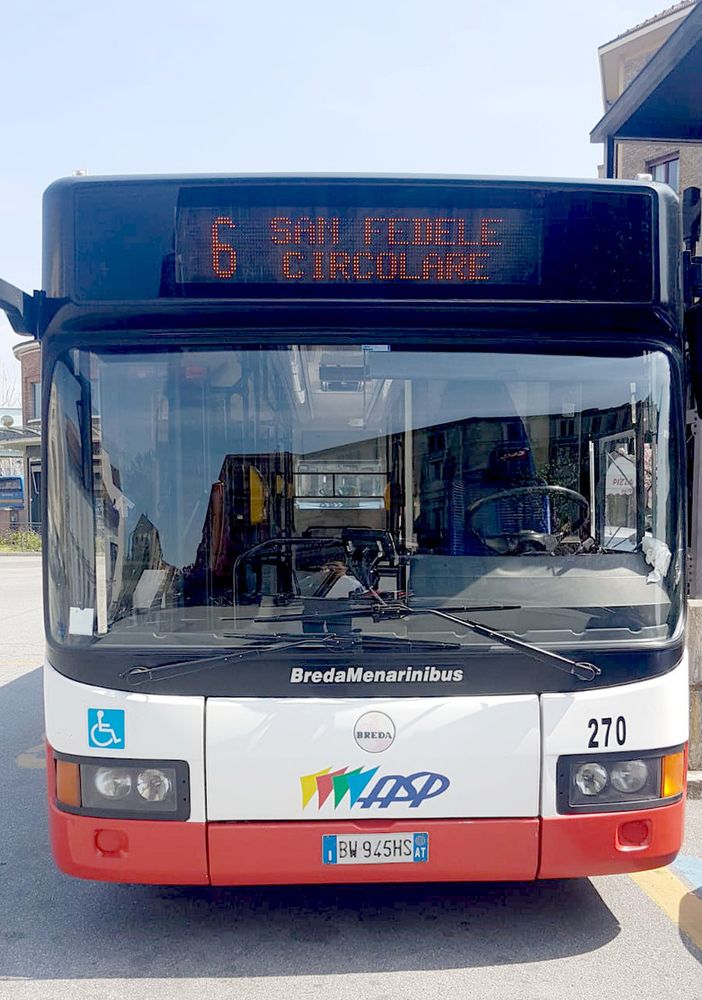Domani e venerdì variazioni di percorso per la linea 6 dell'Asp