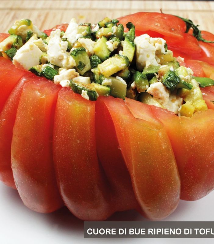 MercoledìVeg di Ortofruit: oggi prepariamo cuore di bue ripieno di tofu e zucchini