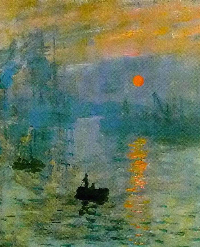 &quot;Impression, soleil levant&quot;, opera di Monet, oggi esposta presso il Musée Marmottan Monet di Parigi, che ha ispirato il nome della corrente pittorica