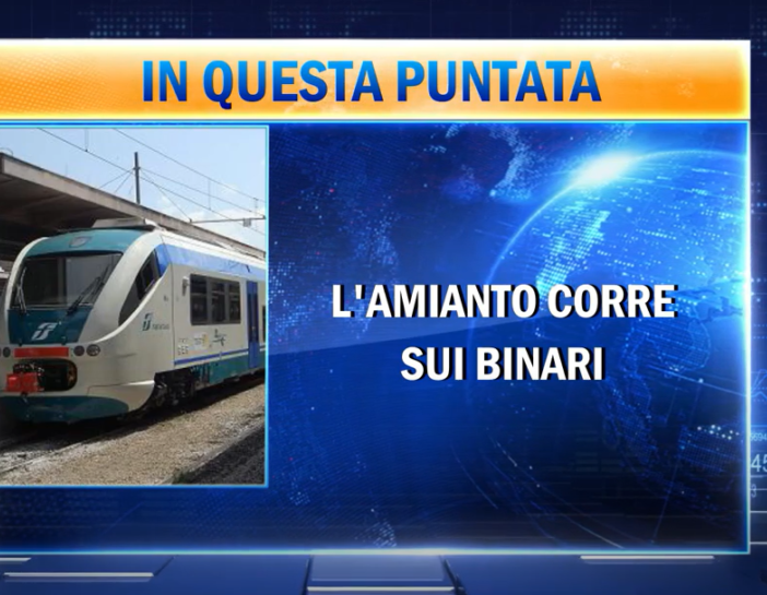 L’amianto corre sui binari