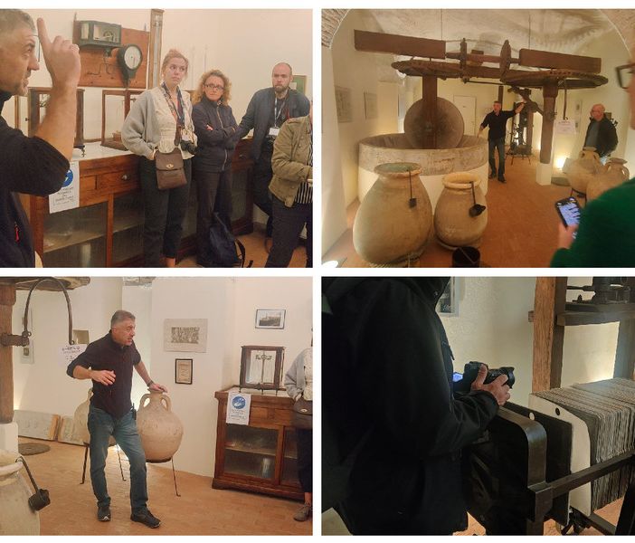 OliOliva 2022, giornalisti e food blogger da tutta Europa in Raineri  (foto e video)