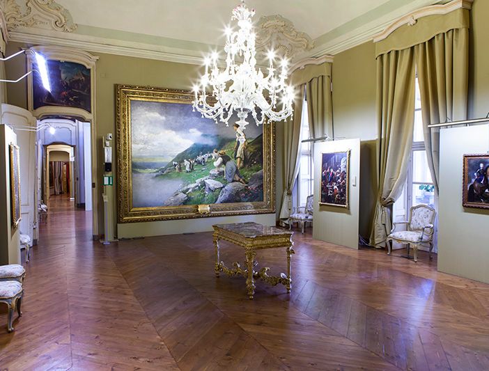 Due splendide sale di Palazzo Mazzetti