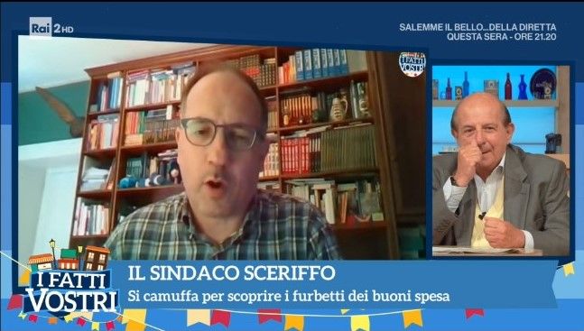 Dopo “Mattino Cinque” e “Pomeriggio Cinque”, Rasero ospite anche de “I fatti vostri”